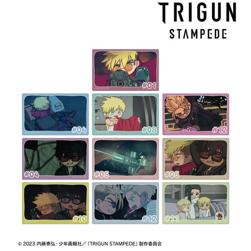 『TRIGUN STAMPEDE』トレーディング ゆるコマ カードステッカー(単位/BOX)