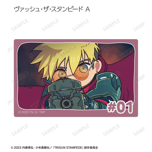 『TRIGUN STAMPEDE』トレーディング ゆるコマ カードステッカー(単位/BOX)