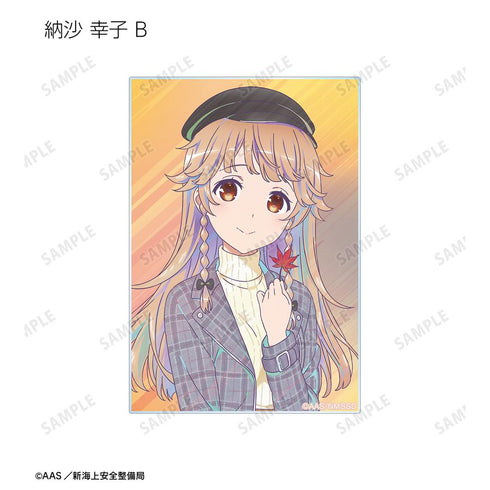 『ハイスクール・フリート』描き下ろし ココ・ミーナ トレーディング Ani-Art clear label 第2弾 アクリルカード(単位/BOX)