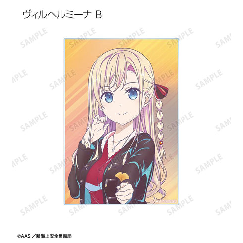 『ハイスクール・フリート』描き下ろし ココ・ミーナ トレーディング Ani-Art clear label 第2弾 アクリルカード(単位/BOX)