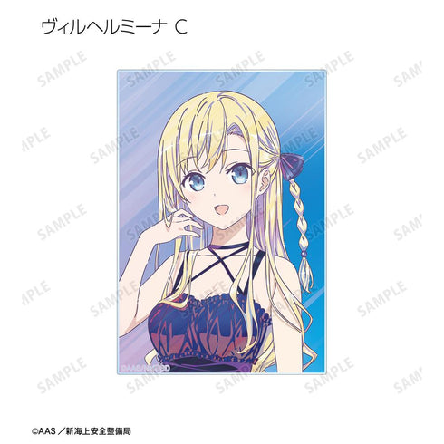 『ハイスクール・フリート』描き下ろし ココ・ミーナ トレーディング Ani-Art clear label 第2弾 アクリルカード(単位/BOX)