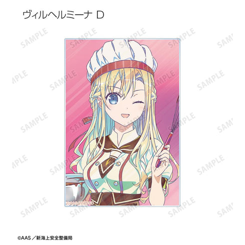 『ハイスクール・フリート』描き下ろし ココ・ミーナ トレーディング Ani-Art clear label 第2弾 アクリルカード(単位/BOX)