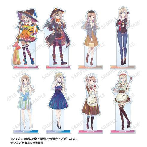 『ハイスクール・フリート』描き下ろし ヴィルヘルミーナ パーティードレスver. Ani-Art clear label 第2弾 BIGアクリルスタンド【202603再販】