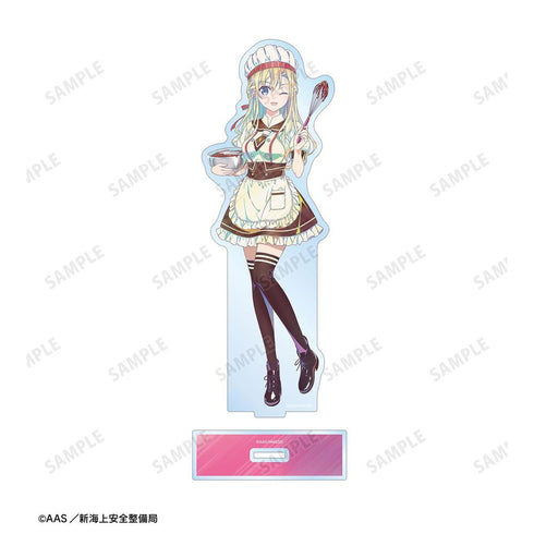 『ハイスクール・フリート』描き下ろし ヴィルヘルミーナ バレンタインver. Ani-Art clear label 第2弾 BIGアクリルスタンド【202603再販】