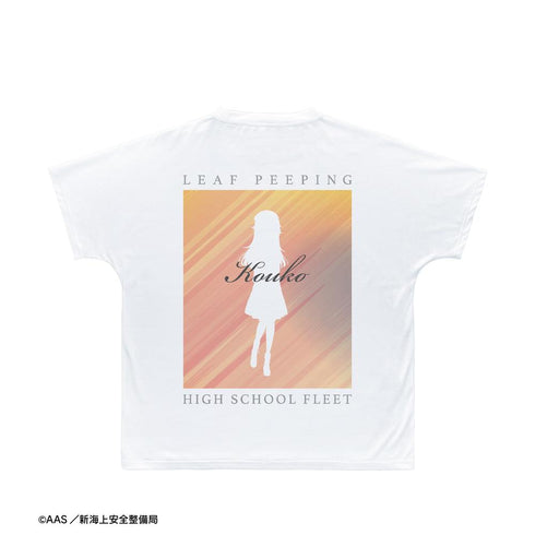 『ハイスクール・フリート』描き下ろし 納沙 幸子 紅葉狩りver. Ani-Art clear label 第2弾 フルグラフィックTシャツユニセックス