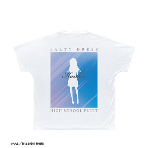 『ハイスクール・フリート』描き下ろし 納沙 幸子 パーティードレスver. Ani-Art clear label 第2弾 フルグラフィックTシャツユニセックス【202609再販】