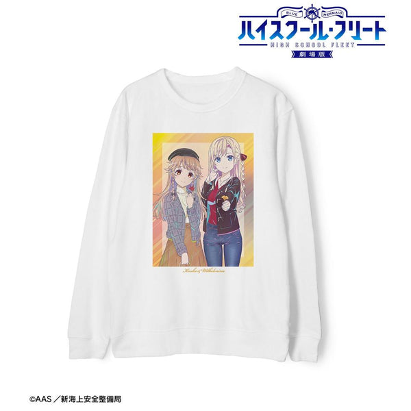 『ハイスクール・フリート』描き下ろし 納沙 幸子&ヴィルヘルミーナ 紅葉狩りver. Ani-Art clear label 第2弾 トレーナーメンズ【202609再販】