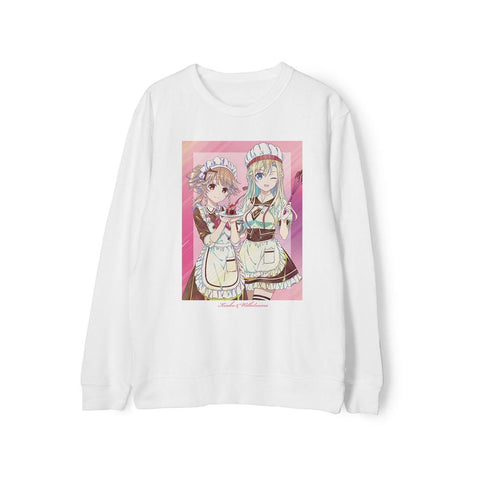 『ハイスクール・フリート』描き下ろし 納沙 幸子&ヴィルヘルミーナ バレンタインver. Ani-Art clear label 第2弾 トレーナーレディース【202603再販】