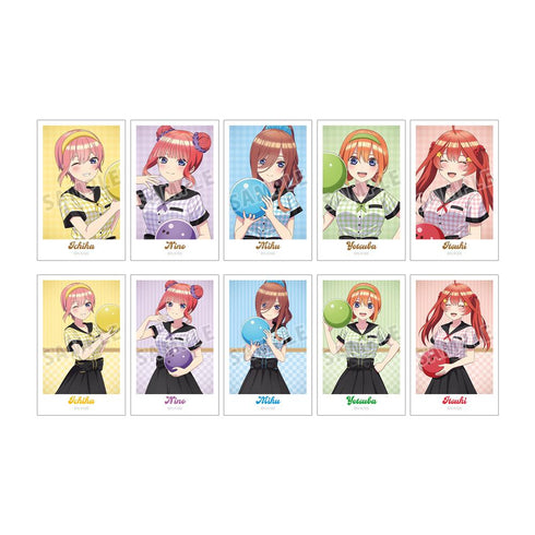 『五等分の花嫁∽』描き下ろし ボウラーガールver. トレーディングインスタントカメラ風イラストカード(単位/BOX)