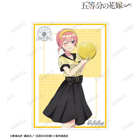 『五等分の花嫁∽』描き下ろし 中野一花 ボウラーガールver. A3マット加工ポスター