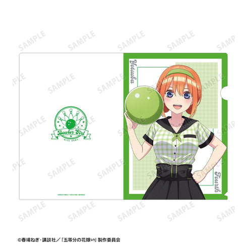『五等分の花嫁∽』描き下ろし 中野四葉 ボウラーガールver. クリアファイル