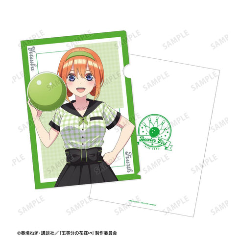 『五等分の花嫁∽』描き下ろし 中野四葉 ボウラーガールver. クリアファイル