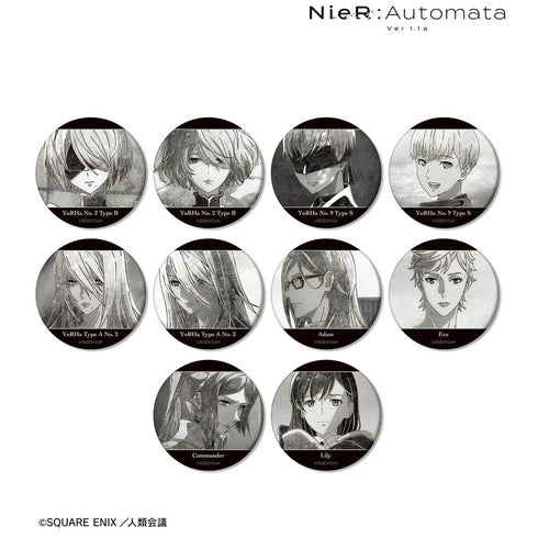 《NieR:Automata Ver1.1a》收藏級 Ani-Art BLACK LABEL 霧面徽章(單位/盒)【202610 再版】