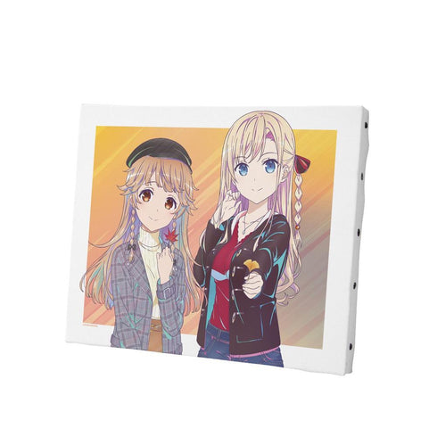 『ハイスクール・フリート』描き下ろし 納沙 幸子&ヴィルヘルミーナ 紅葉狩りver. Ani-Art clear label 第2弾 キャンバスボード【202603再販】