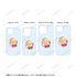 『赤ずきんチャチャ』チャチャ Ani-Art aqua label グリッターiPhoneケース