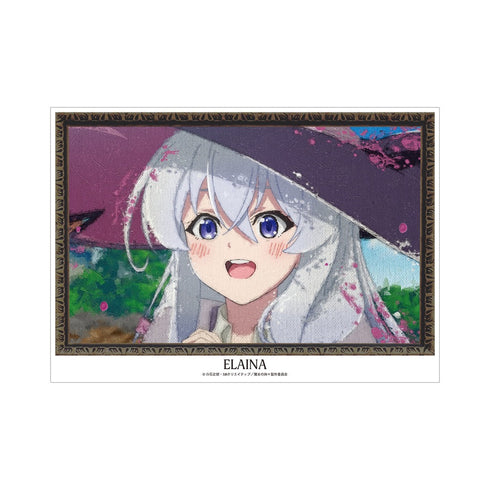 《魔女的旅程》伊蕾娜 grunge 帆布 A3 霧面處理海報 ver.C