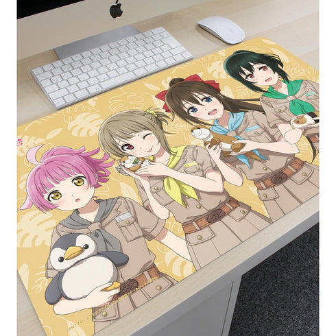 『ラブライブ!虹ヶ咲学園スクールアイドル同好会』東武動物公園コラボ 描き下ろし 1年生 サファリルックver. マルチデスクマット【202505再販】