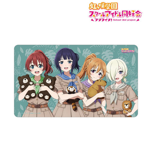 『ラブライブ!虹ヶ咲学園スクールアイドル同好会』東武動物公園コラボ 描き下ろし 3年生 サファリルックver. マルチデスクマット【202505再販】