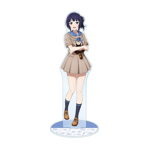 『ラブライブ!虹ヶ咲学園スクールアイドル同好会』東武動物公園コラボ 描き下ろし 朝香 果林 サファリルックver. 特大アクリルスタンド【202505再販】