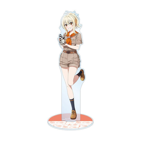 『ラブライブ!虹ヶ咲学園スクールアイドル同好会』東武動物公園コラボ 描き下ろし 宮下 愛 サファリルックver. 特大アクリルスタンド【202505再販】