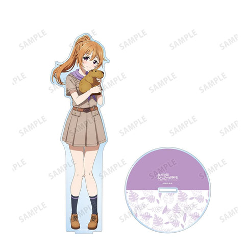 『ラブライブ!虹ヶ咲学園スクールアイドル同好会』東武動物公園コラボ 描き下ろし 近江 彼方 サファリルックver. 特大アクリルスタンド【202505再販】