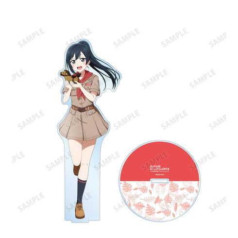 『ラブライブ!虹ヶ咲学園スクールアイドル同好会』東武動物公園コラボ 描き下ろし 優木 せつ菜 サファリルックver. 特大アクリルスタンド【202505再販】