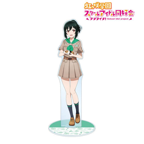 『ラブライブ!虹ヶ咲学園スクールアイドル同好会』東武動物公園コラボ 描き下ろし 三船 栞子 サファリルックver. 特大アクリルスタンド【202505再販】