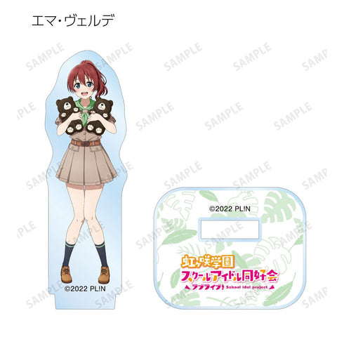 『ラブライブ!虹ヶ咲学園スクールアイドル同好会』東武動物公園コラボ 描き下ろし サファリルックver. トレーディングミニアクリルスタンド(単位/BOX)【202505再販】