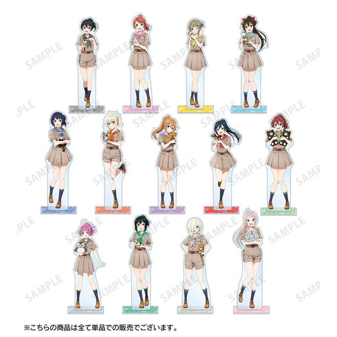 『ラブライブ!虹ヶ咲学園スクールアイドル同好会』東武動物公園コラボ 描き下ろし 高咲 侑 サファリルックver. BIGアクリルスタンド