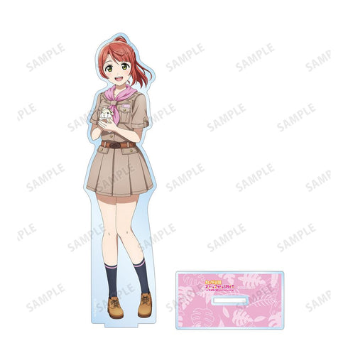 『ラブライブ!虹ヶ咲学園スクールアイドル同好会』東武動物公園コラボ 描き下ろし 上原 歩夢 サファリルックver. BIGアクリルスタンド【202505再販】