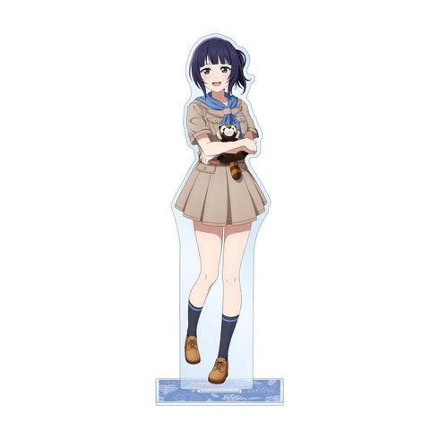 『ラブライブ!虹ヶ咲学園スクールアイドル同好会』東武動物公園コラボ 描き下ろし 朝香 果林 サファリルックver. BIGアクリルスタンド【202505再販】