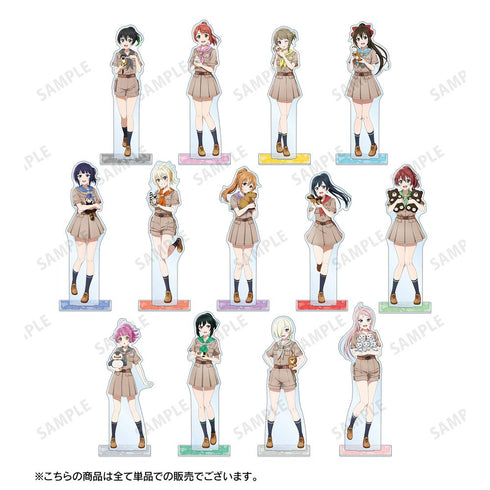 『ラブライブ!虹ヶ咲学園スクールアイドル同好会』東武動物公園コラボ 描き下ろし 朝香 果林 サファリルックver. BIGアクリルスタンド【202505再販】