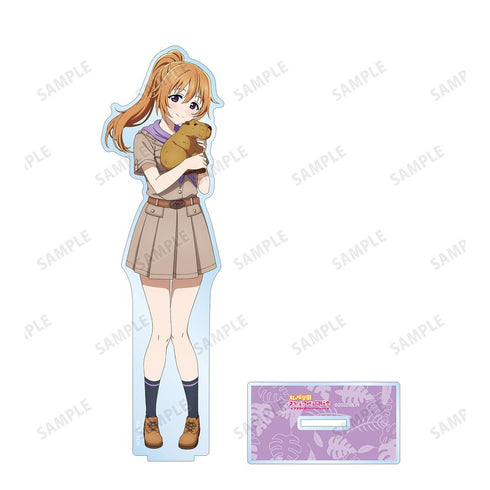 『ラブライブ!虹ヶ咲学園スクールアイドル同好会』東武動物公園コラボ 描き下ろし 近江 彼方 サファリルックver. BIGアクリルスタンド