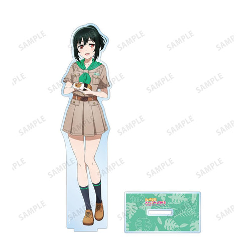 『ラブライブ!虹ヶ咲学園スクールアイドル同好会』東武動物公園コラボ 描き下ろし 三船 栞子 サファリルックver. BIGアクリルスタンド【202505再販】