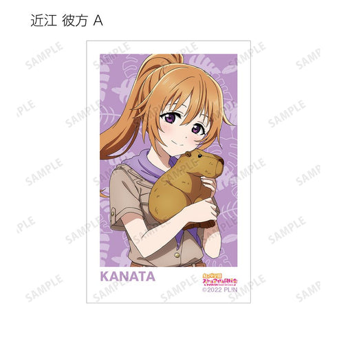 『ラブライブ!虹ヶ咲学園スクールアイドル同好会』東武動物公園コラボ 描き下ろし サファリルックver. トレーディングインスタントカメラ風イラストカード2枚セット(単位/BOX)