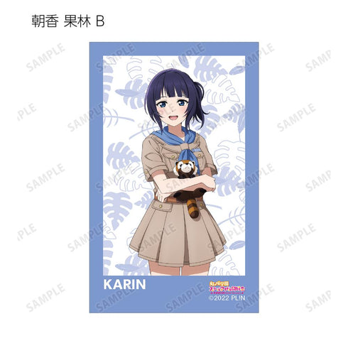 『ラブライブ!虹ヶ咲学園スクールアイドル同好会』東武動物公園コラボ 描き下ろし サファリルックver. トレーディングインスタントカメラ風イラストカード2枚セット(単位/BOX)