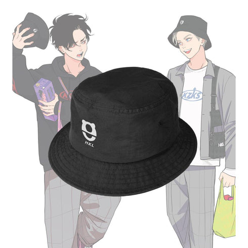 『ハッピークソライフ』描き下ろし 粕谷京太郎&葛谷善行 わくわくショッピングver. 着用神バケットハット