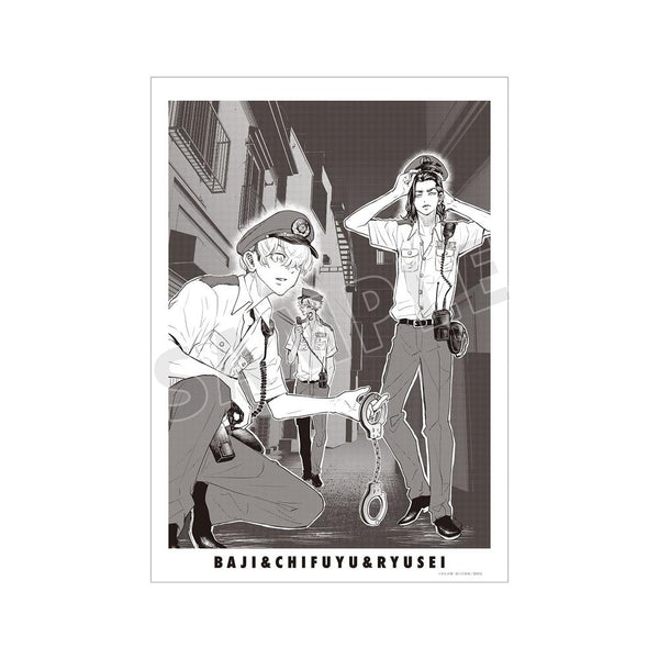 《东京卍复仇者 ~来自场地圭介的信~》第3卷封面 原作分镜A3哑光处理海报 vol.2【202604再版】