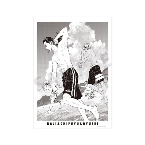 《东京卍复仇者 ~来自场地圭介的信~》第4卷封面 原作分镜A3哑光处理海报 vol.2【202604再版】