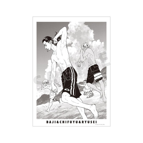 《东京卍复仇者 ~来自场地圭介的信~》第4卷封面 原作分镜A3哑光处理海报 vol.2【202604再版】