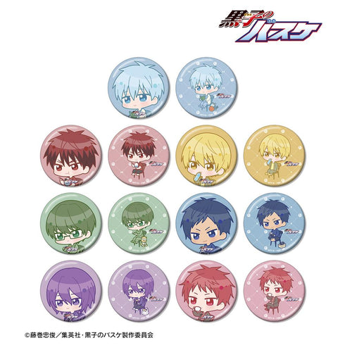 『黒子のバスケ』トレーディング ちびキャラ 朝のひとときver. メタリック缶バッジ(単位/BOX)