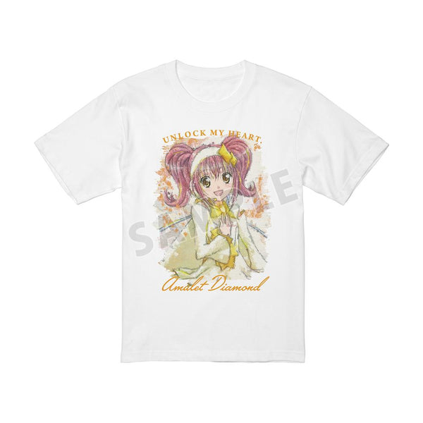 『しゅごキャラ!』アミュレットダイヤ grunge CANVAS Tシャツメンズ【202510再販】