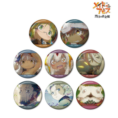 『メイドインアビス 烈日の黄金郷』トレーディング grunge CANVAS 缶バッジ(単位/BOX)【202512再販】