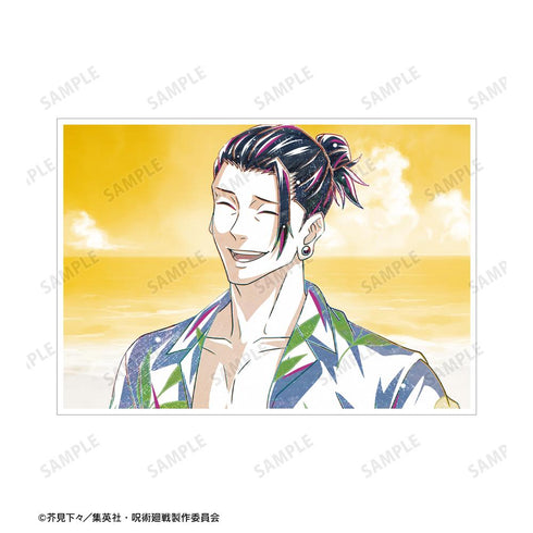 『呪術廻戦』夏油 傑 めんそーれ Ani-Art 第2弾 懐玉・玉折 A5イラストカード【202503再販】