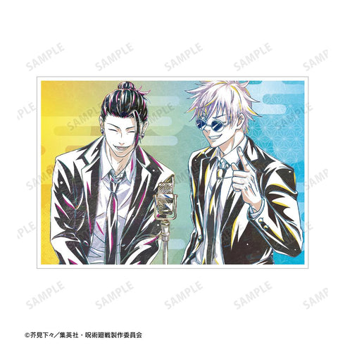 『呪術廻戦』五条 悟・夏油 傑 スーツ Ani-Art 第2弾 懐玉・玉折 A5イラストカード【202503再販】