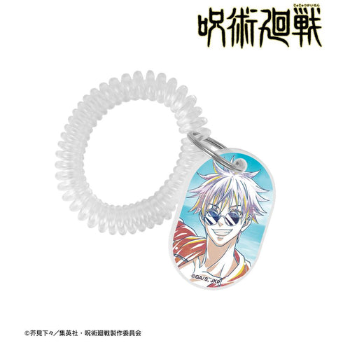 『呪術廻戦』五条 悟 めんそーれ Ani-Art 第2弾 懐玉・玉折 ロッカーキー風アクリルキーホルダー
