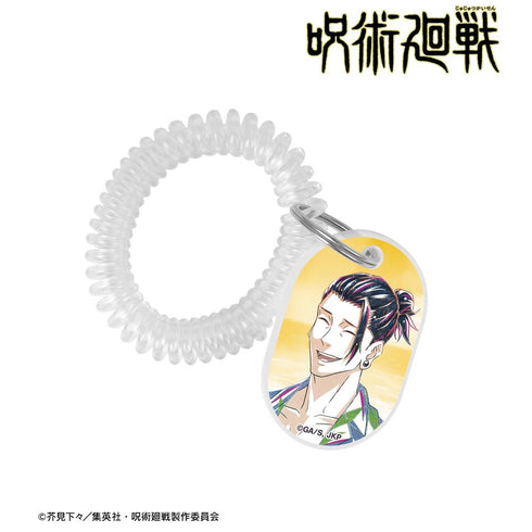 『呪術廻戦』夏油 傑 めんそーれ Ani-Art 第2弾 懐玉・玉折 ロッカーキー風アクリルキーホルダー【202503再販】