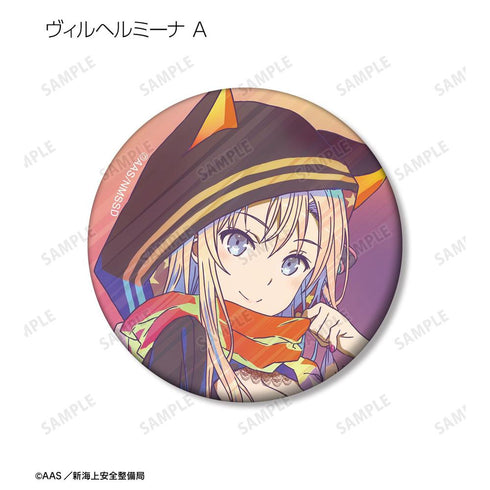 『ハイスクール・フリート』描き下ろし ココ・ミーナ トレーディング Ani-Art clear label 第2弾 マット缶バッジ(単位/BOX)【202603再販】