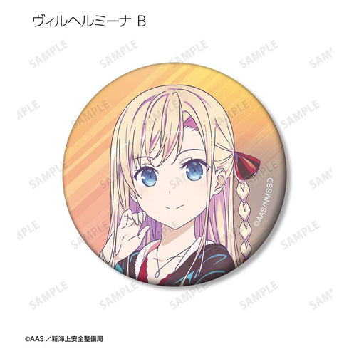 『ハイスクール・フリート』描き下ろし ココ・ミーナ トレーディング Ani-Art clear label 第2弾 マット缶バッジ(単位/BOX)【202603再販】