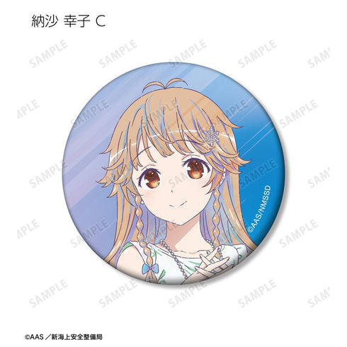 『ハイスクール・フリート』描き下ろし ココ・ミーナ トレーディング Ani-Art clear label 第2弾 マット缶バッジ(単位/BOX)